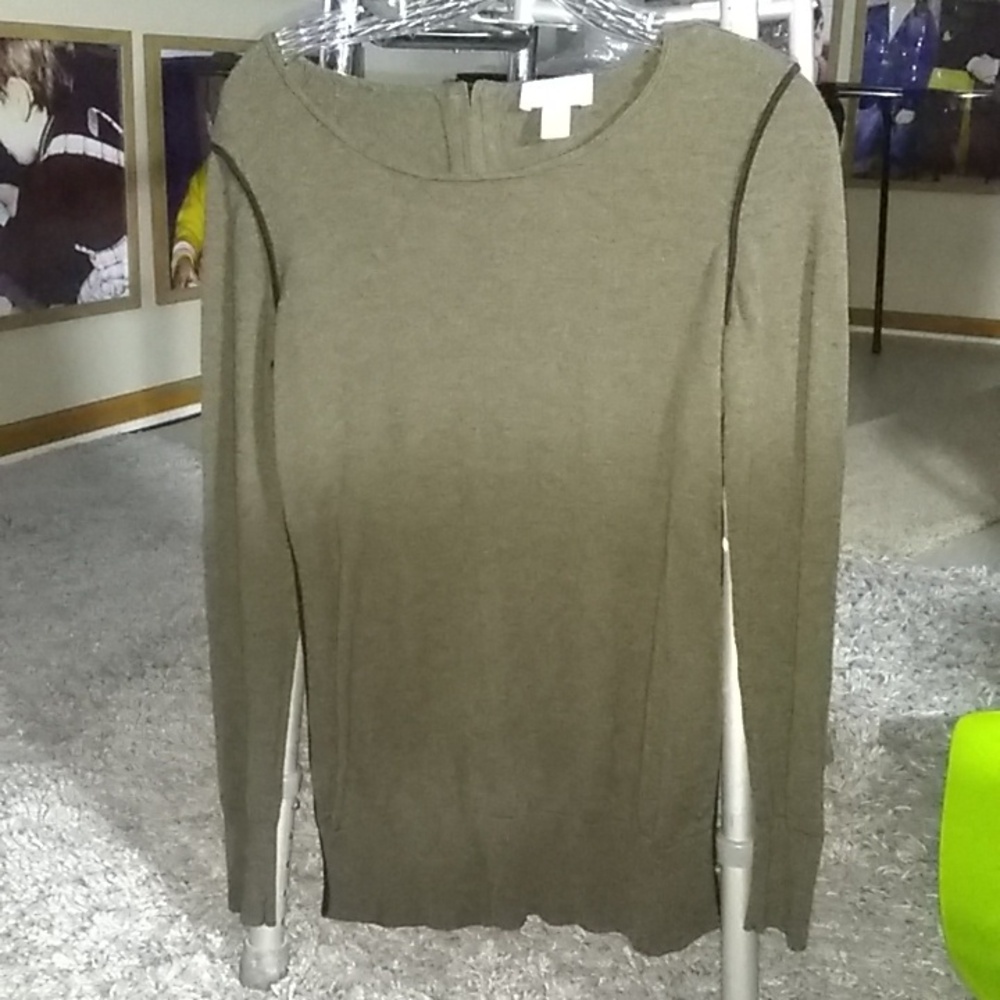 army drab ls sweater